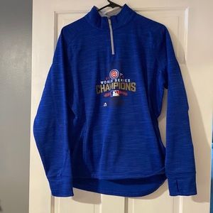 Chicago Cubs 2016 World Series Champions Quarter Zip